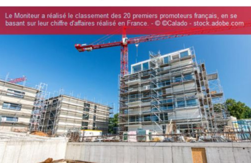 Prelem Groupe et le Top 20 des promoteurs immobiliers français.