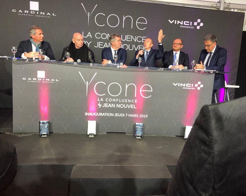 Le bâtiment de logements collectifs YCONE  a été inauguré Jeudi 7 Mars 2019