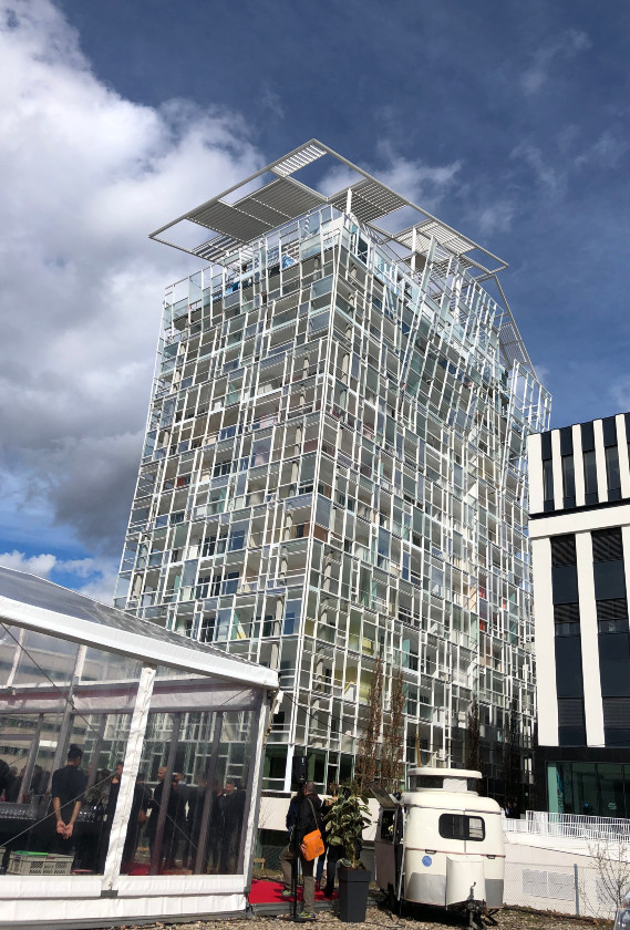 Le bâtiment de logements collectifs YCONE a été inauguré Jeudi 7 Mars 2019