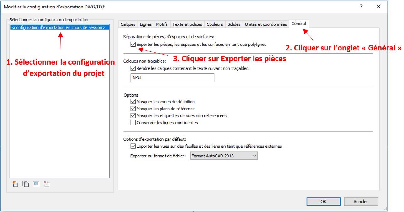 Recommandations techniques Autocad et Revit